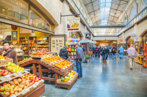 Spend the day at the Ferry Building Marketplace