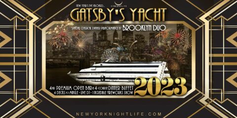 New York New Year\'s Eve - Gatsby\'s Fireworks Yacht Party