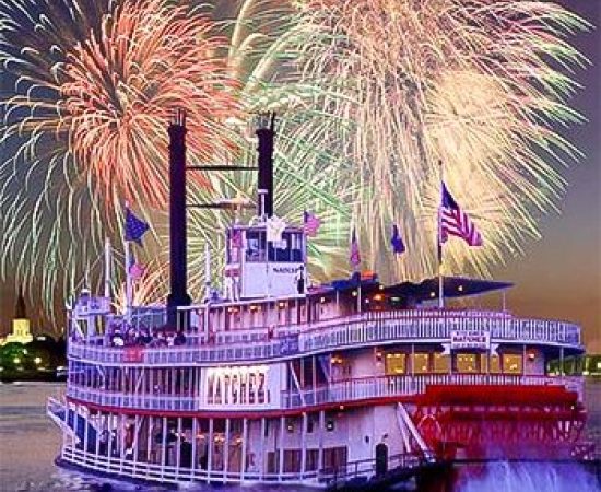 New Year\'s Eve Celebration aboard the Riverboat CITY of New Orleans