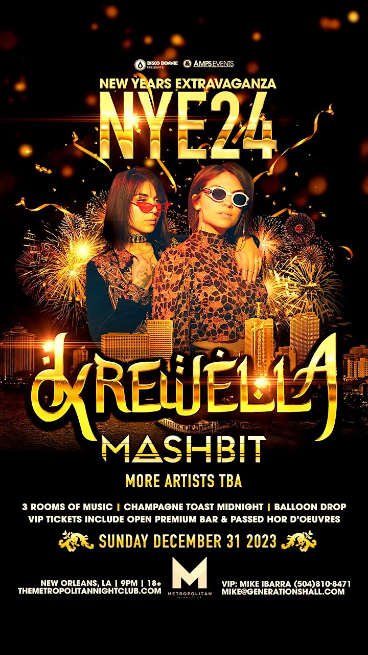 New Years Eve Extravaganza with KREWELLA - New Orleans